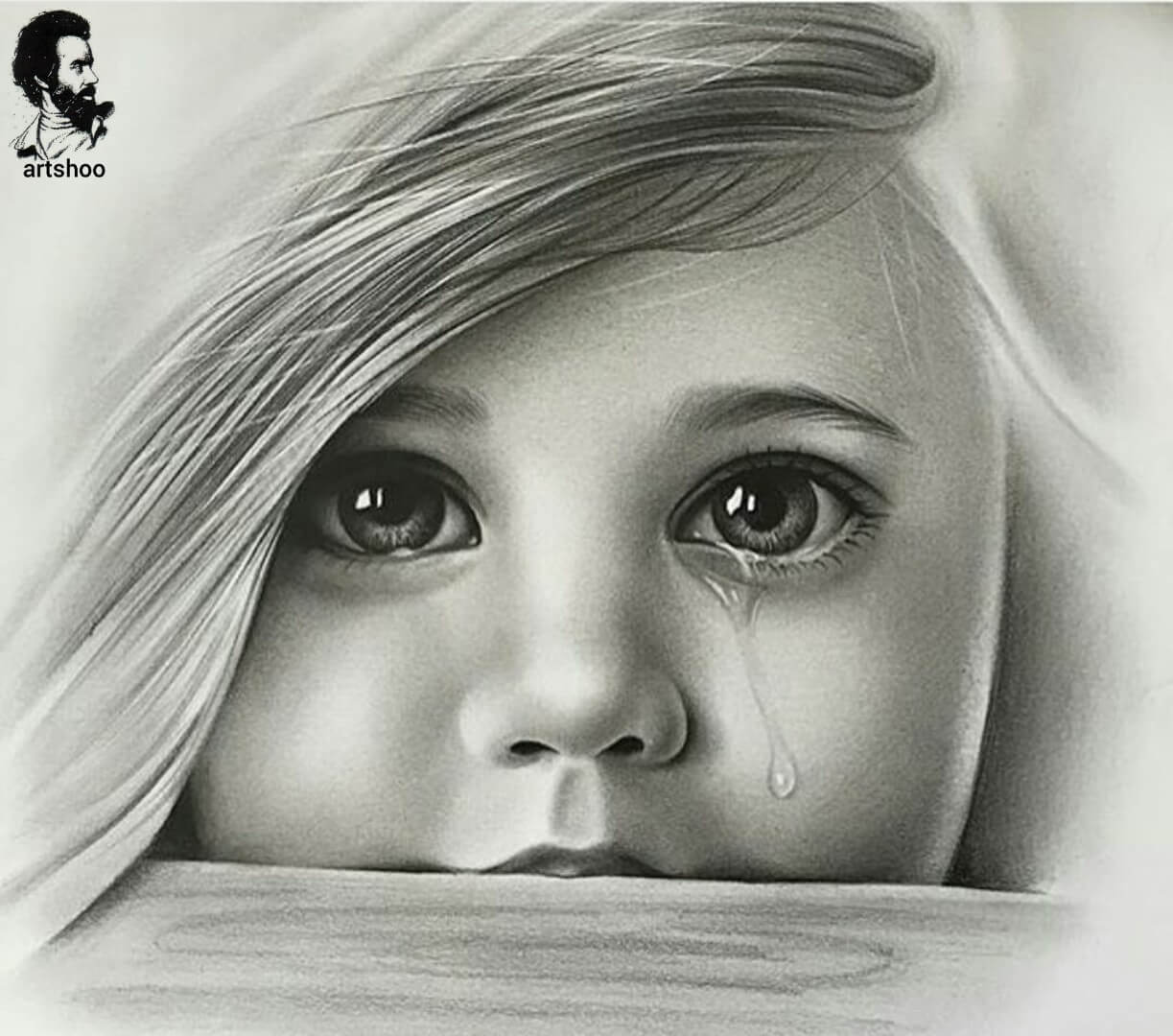 آموزش نقاشی سیاه قلم